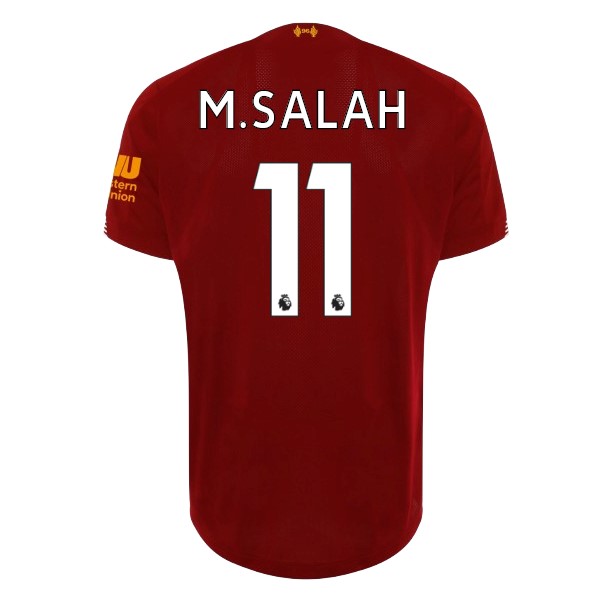 Camiseta Liverpool NO.11 M.Salah Replica Primera Ropa 2019/20 Rojo